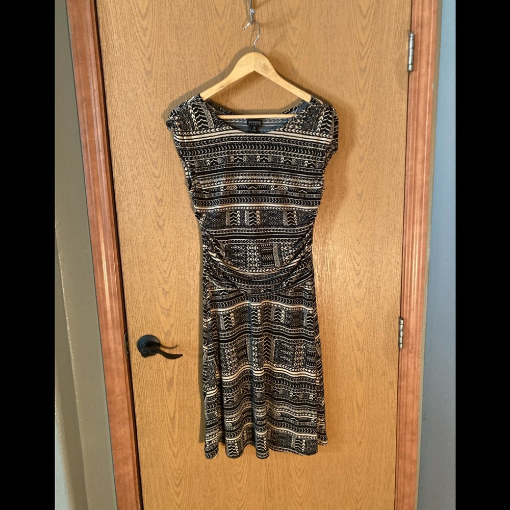 Cute Enfocus Studio black and cream dress size 12